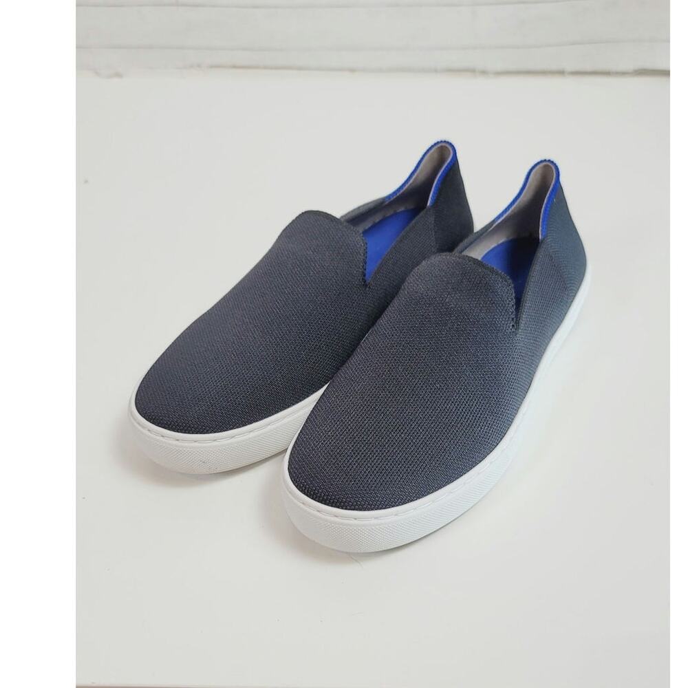 Rothy's The Original Slip On Sneaker in Black, sz 8